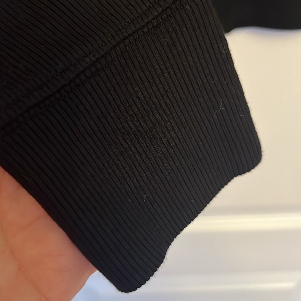 REISS Carly Asymmetric Neck Jersey Long Sleeve - Picture 11 of 11